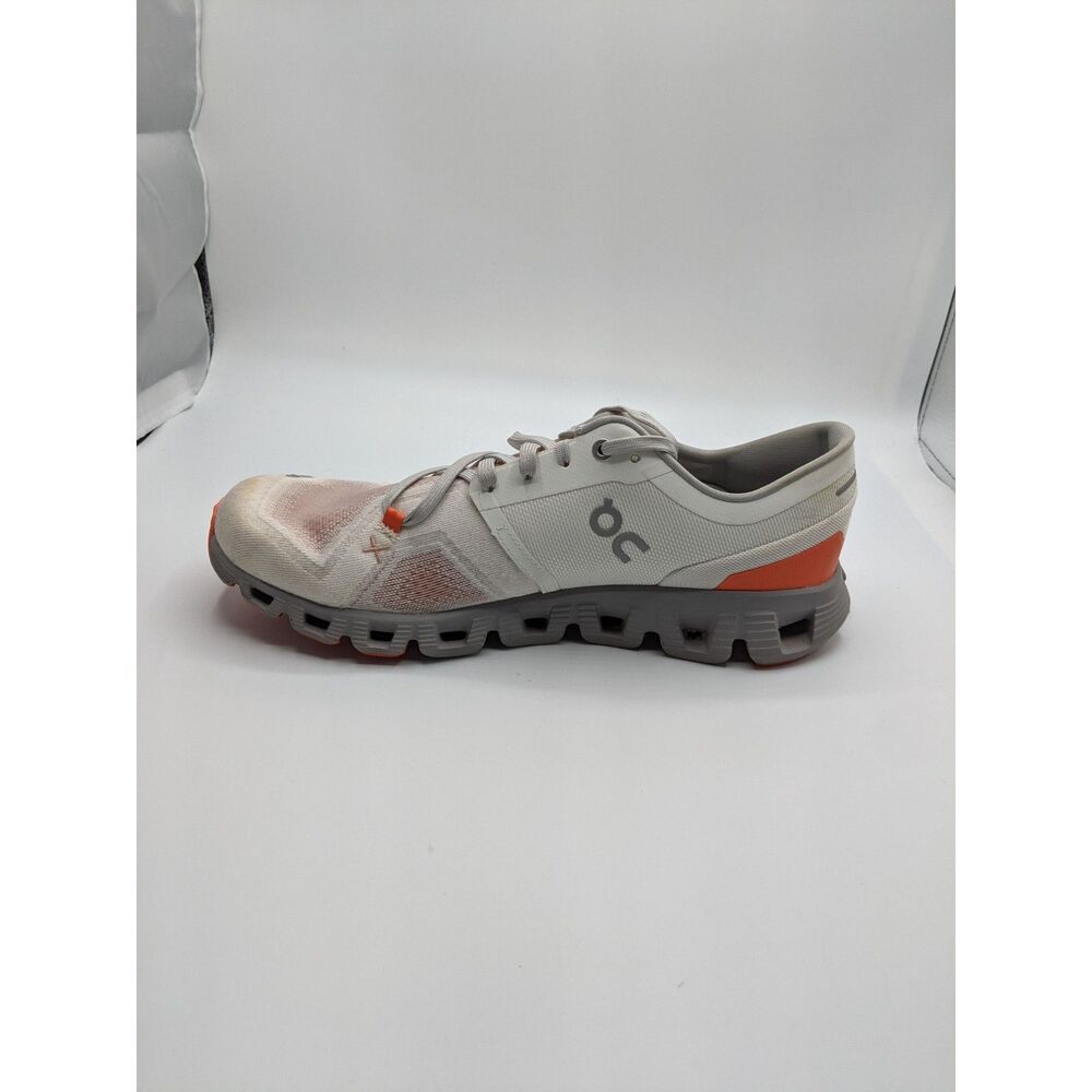 On Women's Cloud X 3 Sneakers, Ivory/Alloy, 9.5 Medium US - Picture 5 of 14